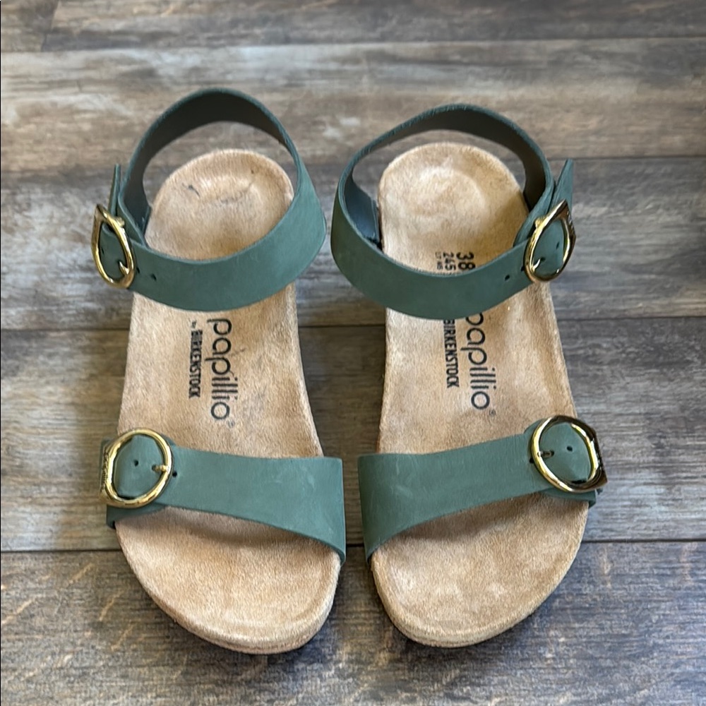 Birkenstock Papillio Green Sandals